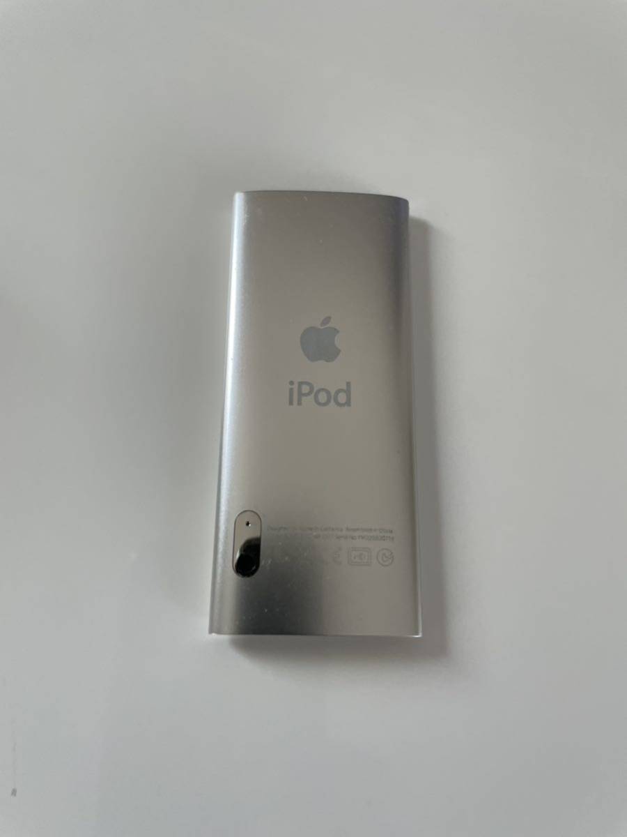 Apple アップル iPod nano アイポッド ナノ MC027J/A 第5世代 シルバー (8GB)_画像5