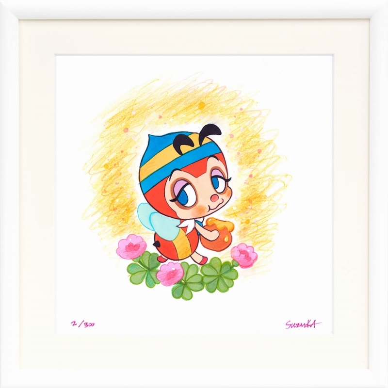 大勧め 高精細デジタル版画 額装絵画 日本画 花鳥画 秋飾り 吉井蘭月作