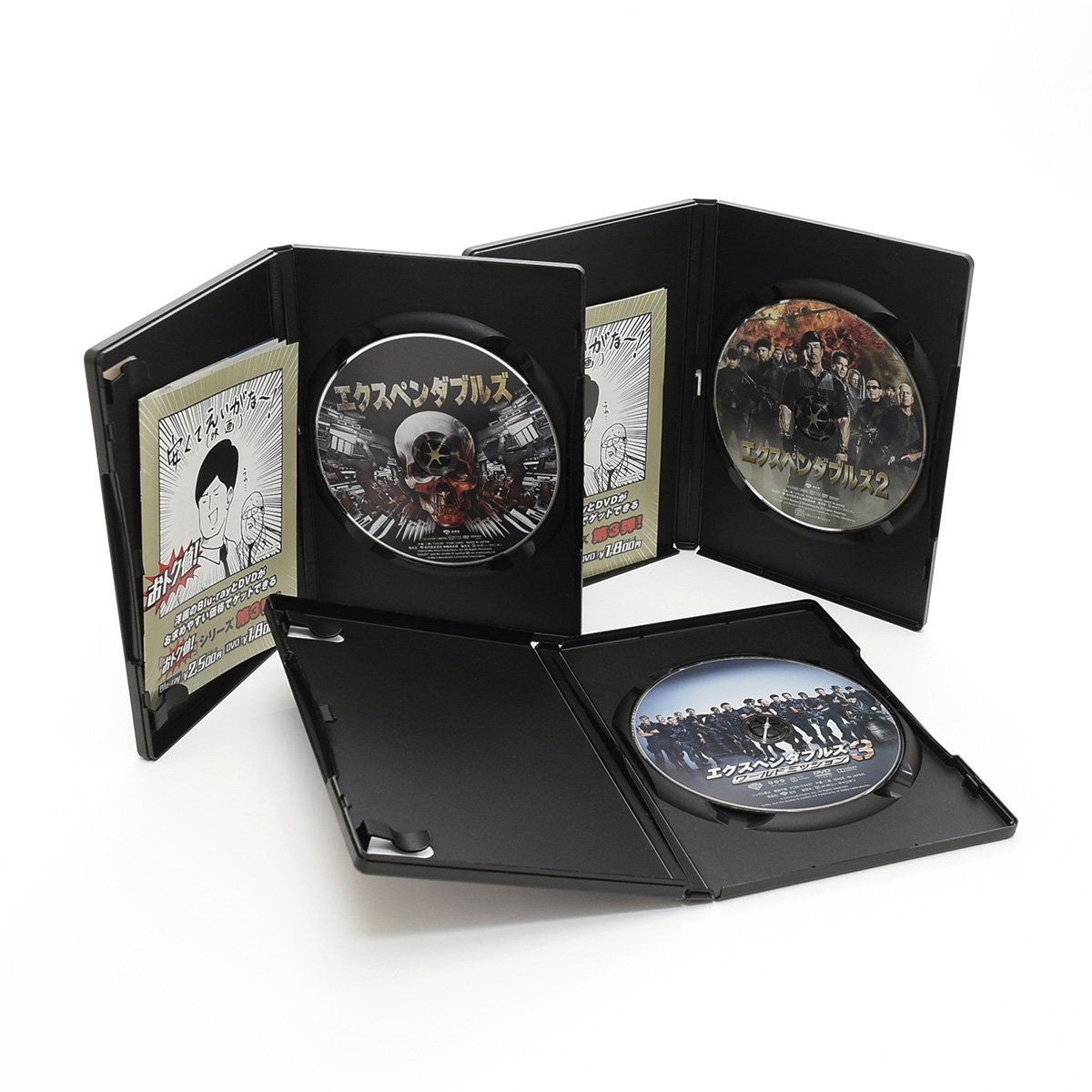 ▽494365 【名作セット】中古DVD エクスペンダブルス 1.2.3 3本セット EXPENDABLES_画像2