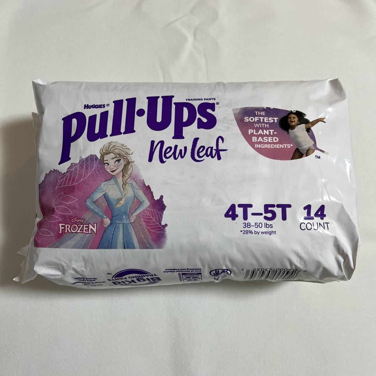 【海外の紙おむつ】Pull-Ups トレーニングパンツ アナ雪デザイン 女の子用 1パック(14枚)【ABDL】_画像1