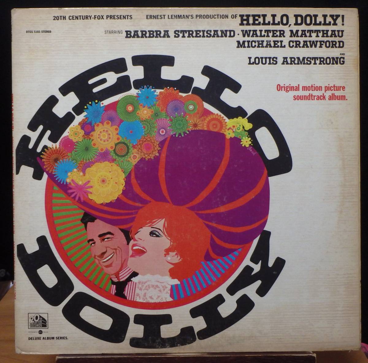 【ST024】V.A.「Hello, Dolly! : OST」, 69 US Original　★サウンドトラック/ミュージカル_画像1