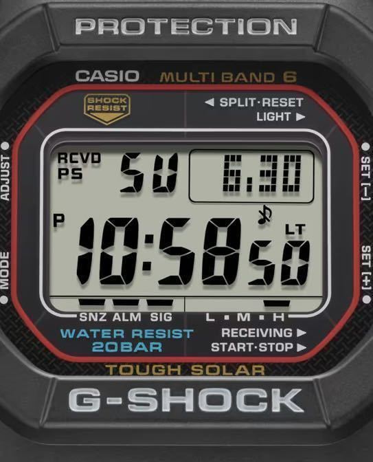 新品未使用 送料込 CASIO G-SHOCK GW-M5610U-1JF 電波ソーラー腕時計 イルミネーターマルチバンド6 カシオ ジーショック 国内正規品 タグ付_画像2