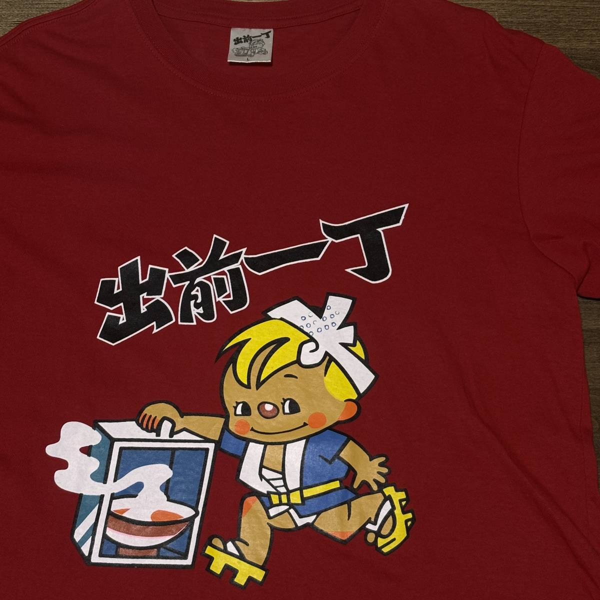 ◎出前一丁 日清食品 Tシャツ Demae Ramen shirt_画像2