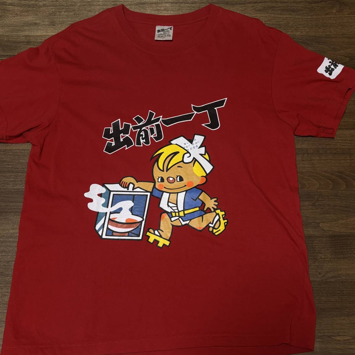 ◎出前一丁 日清食品 Tシャツ Demae Ramen shirt_画像1