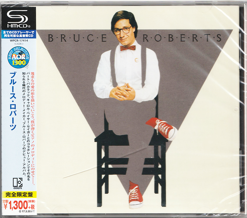 未開封 SHM-CD 完全限定盤 / ブルース・ロバーツ BRUCE ROBERTS ケース割れ_画像1