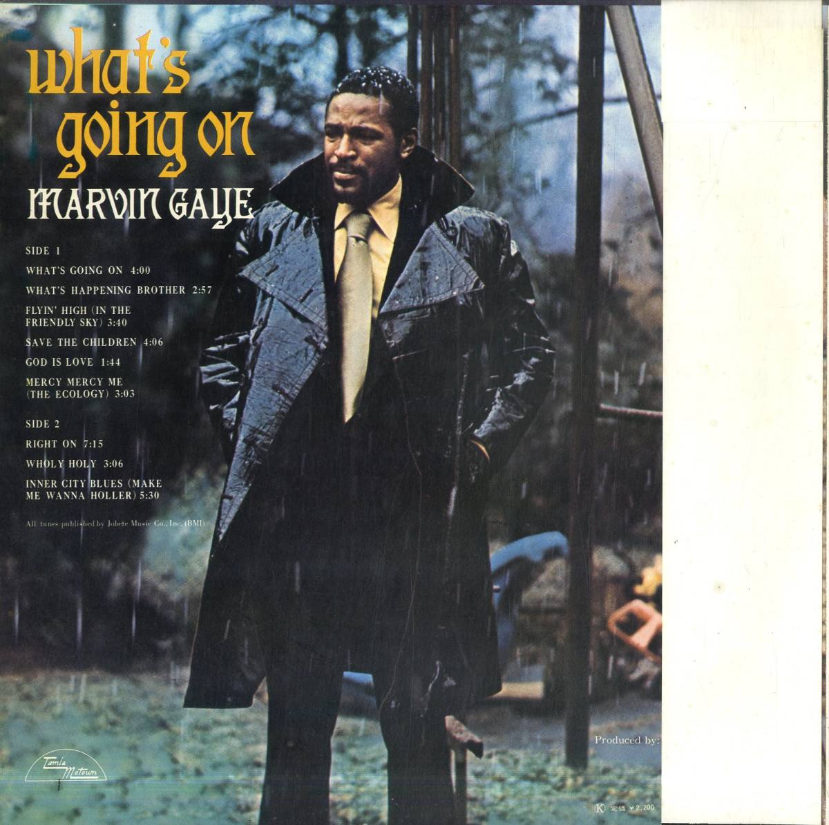 A00572408/LP/マーヴィン・ゲイ (MARVIN GAYE)「Whats Going On 愛の