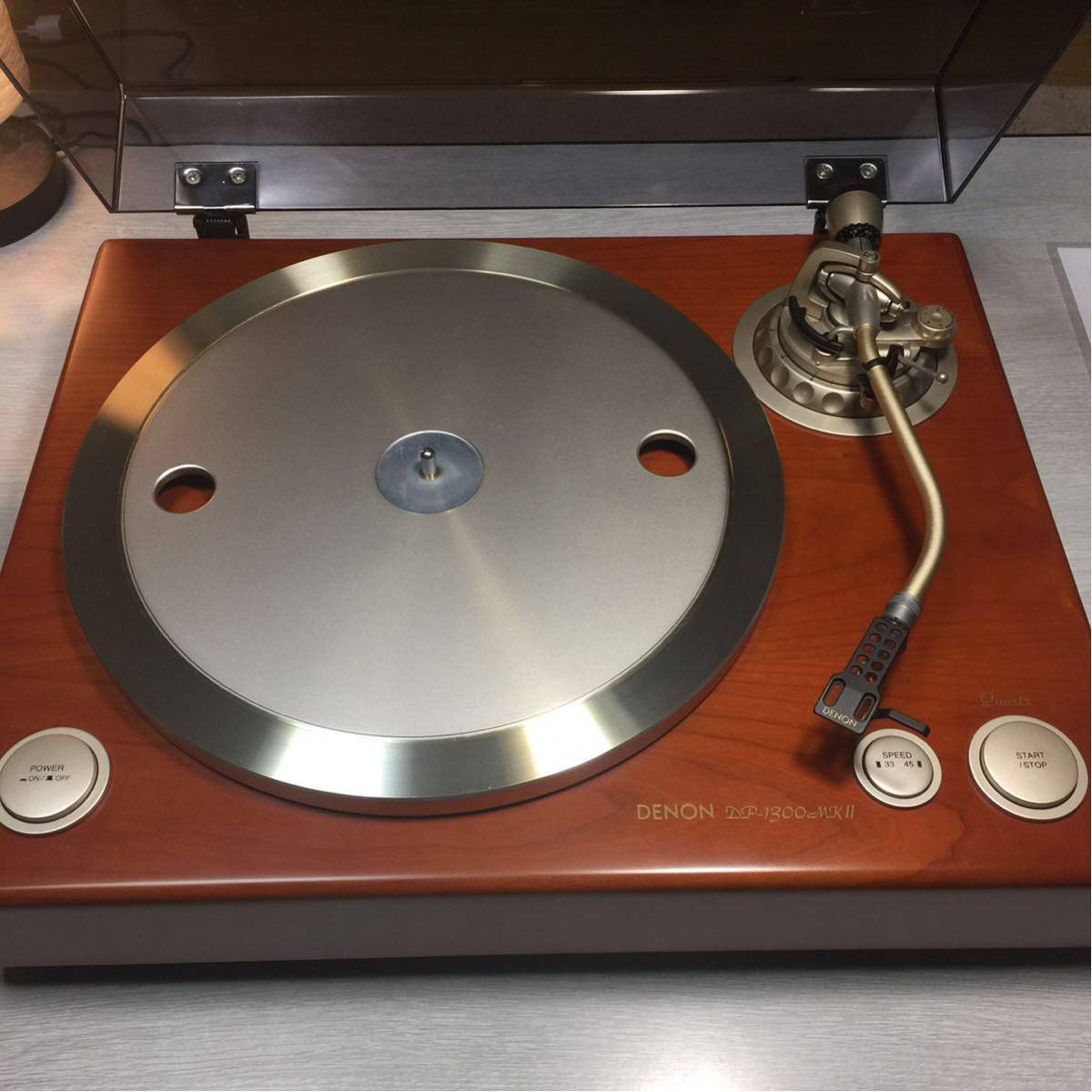  原文:DENON デノン レコードプレーヤー DP-1300MKⅡ 完動確認 極美品