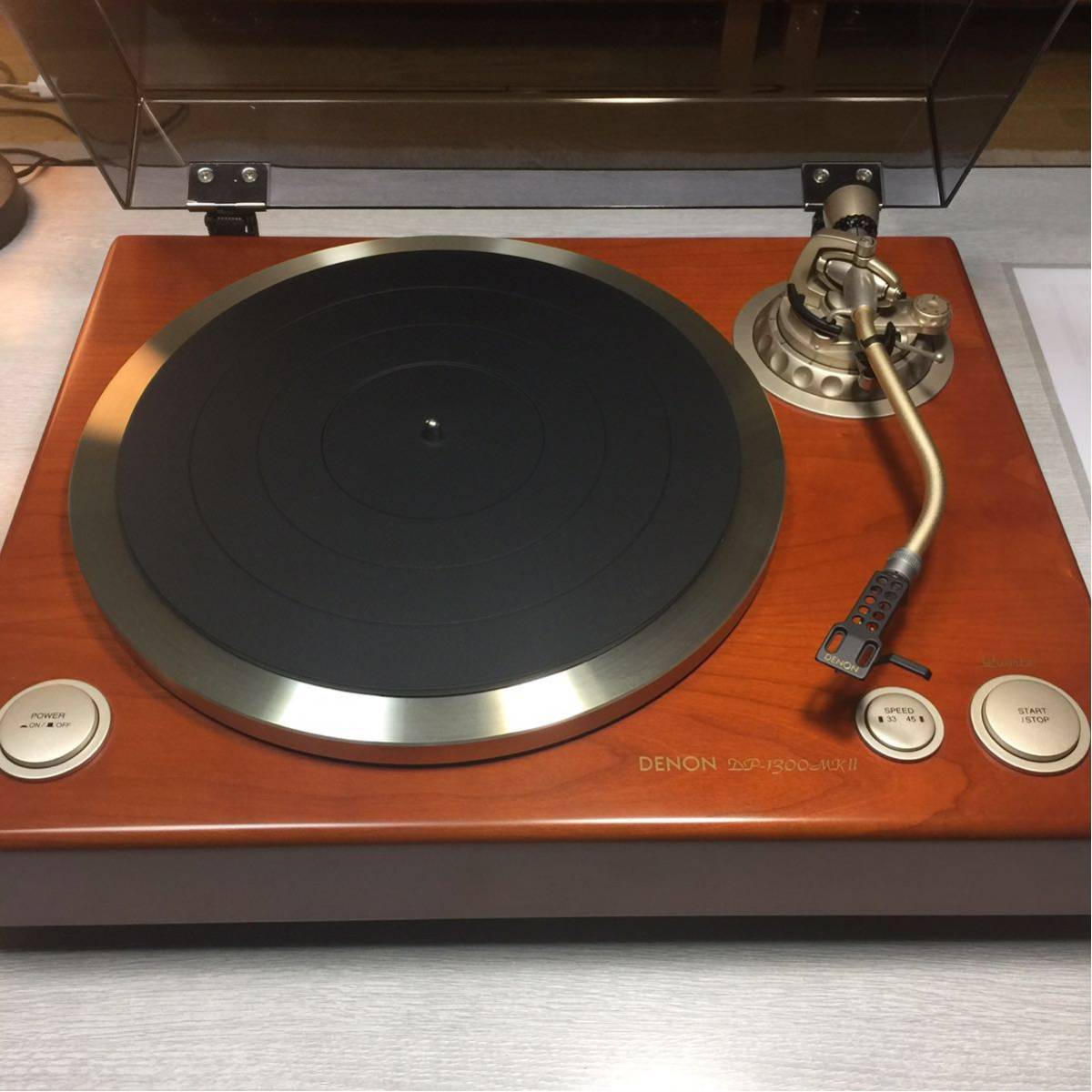  原文:DENON デノン レコードプレーヤー DP-1300MKⅡ 完動確認 極美品