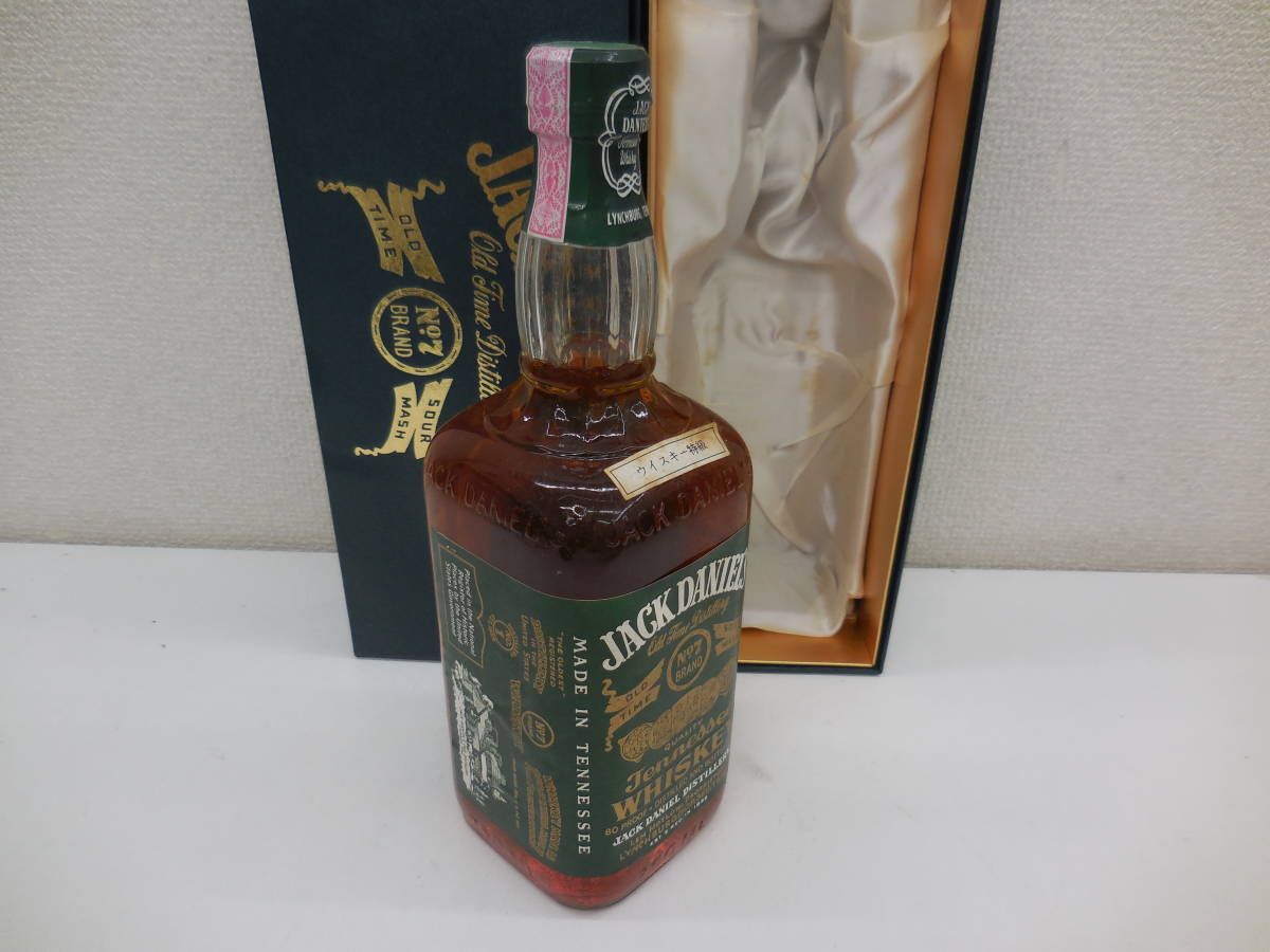 ★古酒/ジャックダニエル/JACK DANIEL'S No.7 グリーンラベル 750ml(税無)_画像4