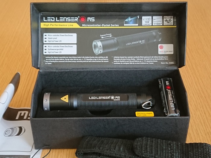 ★ LED LENSER レッドレンザー M5 OPT-8305 _画像3