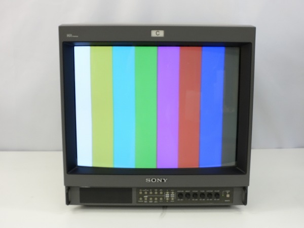 SONY 20型トリニトロンビデオモニター PVM-20M4J 動作品 訳あり *390976_画像1