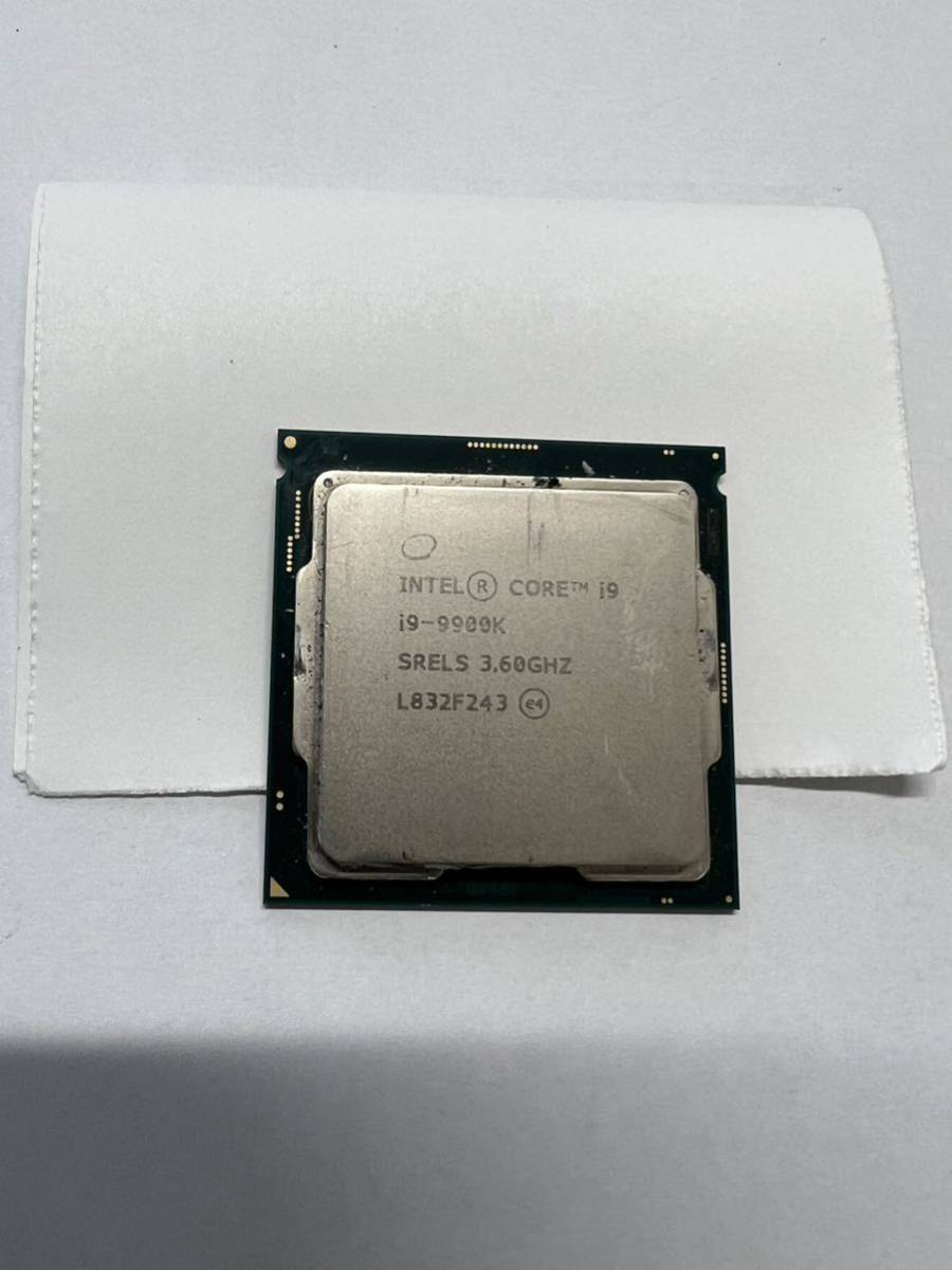 Intel Core i9-9900k SRELS 3.60GHZ現状品