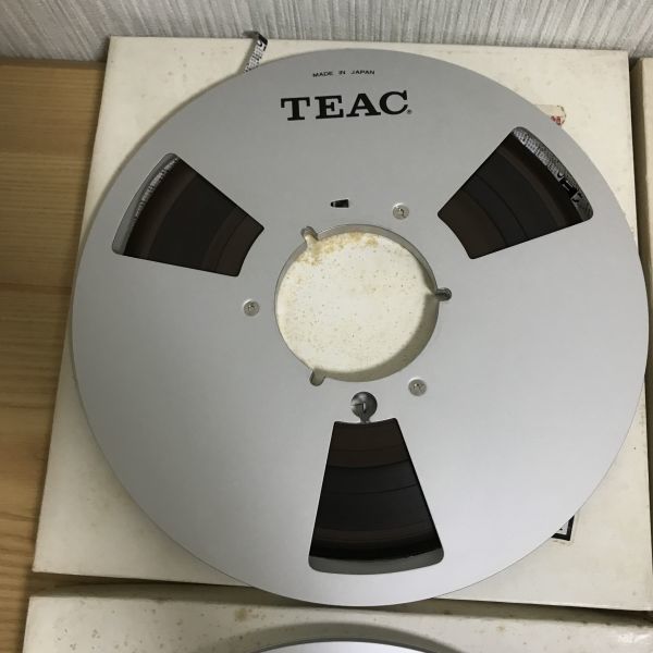 打開Reel Tape No. 10 SONY R - 11 A TEAC 406 AMPEX金屬卷4卷 原文:オープンリール テープ 10号 SONY R-11A TEAC 406 AMPEX メタルリール 4巻