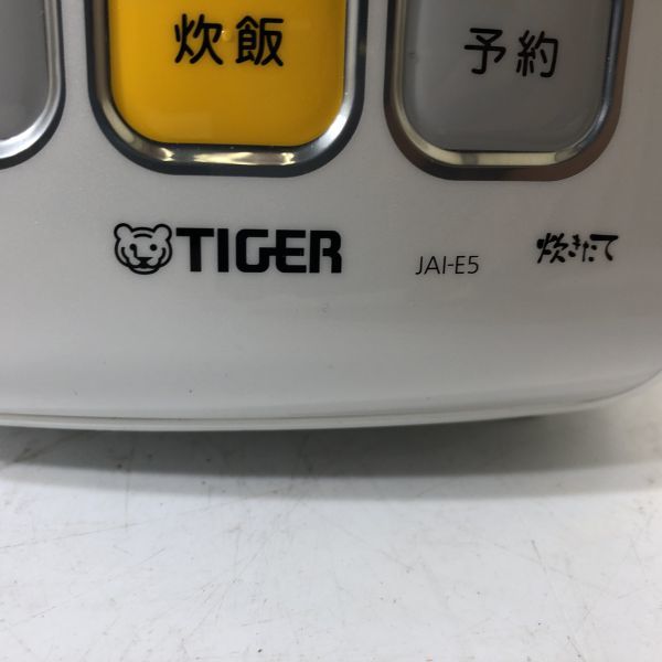 【送料無料】 TIGER タイガー マイコン 炊飯ジャー 炊飯器 JAI-55E5 0.54L 2022年製 AA1018小3175/1109_画像6