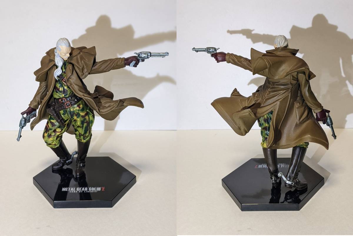 7種セット コナミフィギュアコレクション METAL GEAR SOLID2 Vol.1 メタルギアソリッド　フィギュア スネーク　オセロット　レイ 雷電 など_画像2