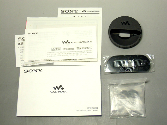 SONY / Sony Walkman NW  - 帶有便攜式音頻WALKMAN管的847 64 GB手冊）NOG    原文:SONY/ソニー ウォークマン NW-A847 64GB 取説付き ポータブルオーディオ WALKMAN 管)NOG