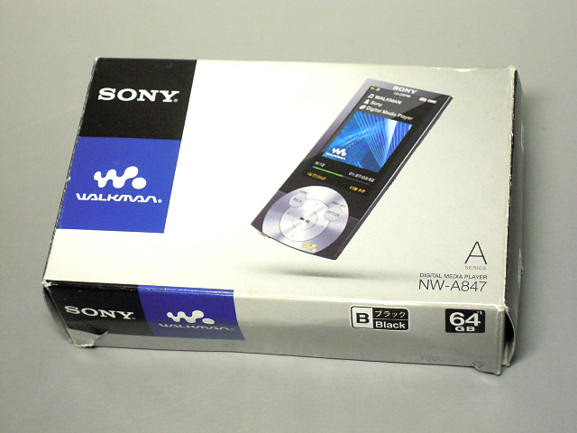 SONY / Sony Walkman NW - 帶有便攜式音頻WALKMAN管的847 64 GB手冊）NOG 原文:SONY/ソニー ウォークマン NW-A847 64GB 取説付き ポータブルオーディオ WALKMAN 管)NOG