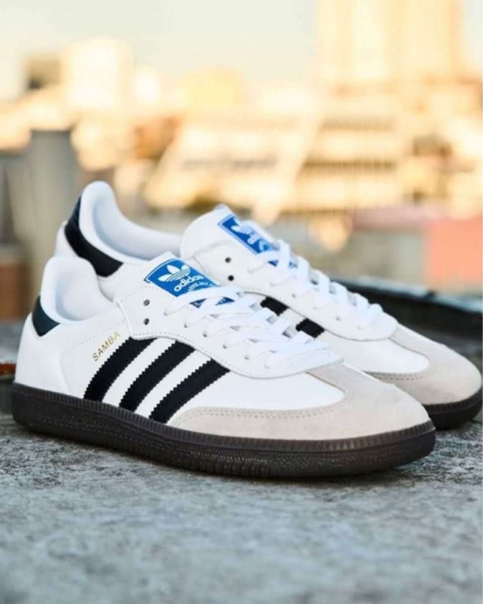 新品 送料無料 新品 29 0cm B75806 adidas Samba Og White Black Gum