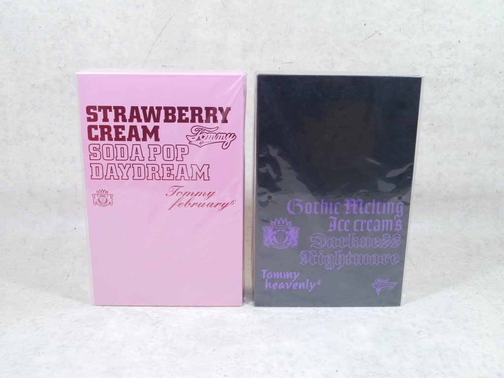 新品未開封2セットTommy february6トミーヘブンリー6完全生産限定盤Strawberry Cream Soda Pop Daydream Darkness Nightmare川瀬智子ベスト_画像1