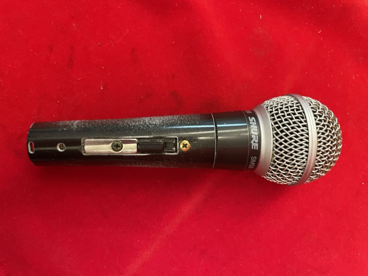 ★動作品★SHURE★ダイナミックマイク★SM58SE★ボーカルマイク★ケース付き★レコーディング★音響機器★ライブ★シュアー★SR(N045)_画像8