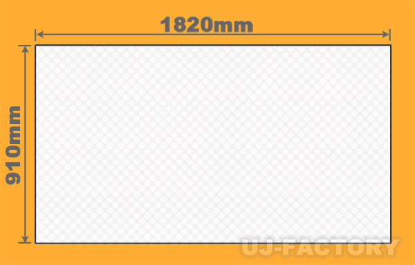 ★トラボ プラパール 5.0kgタイプ 【ブラック/5枚セット】910mm × 1820mm × 厚さ10mm/丈夫で軽い仕切り板_画像2