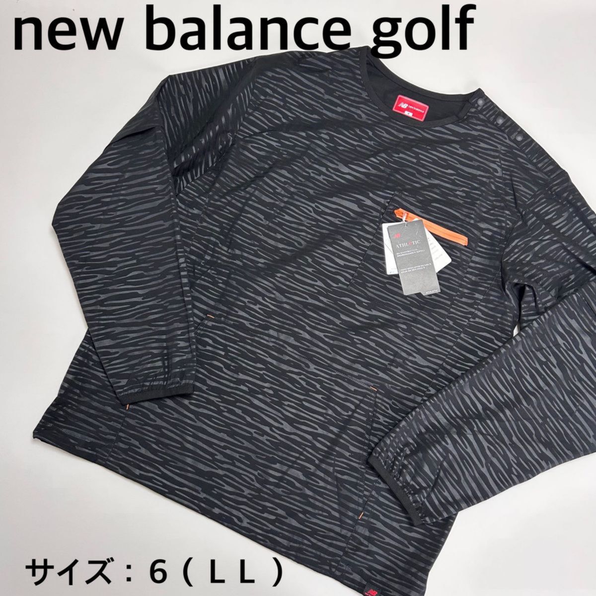 【新品、未使用】ニューバランスゴルフ　  スニード　メンズ　サイズ：６（ＬＬ）　ブラック　春、秋