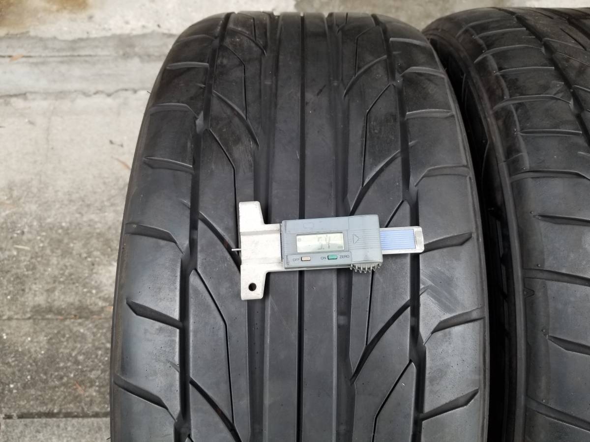 NITTO NT555G2 ニットー 245/40R20 99Y 2018年製 4本 中古_センター付近で5.4ｍｍ