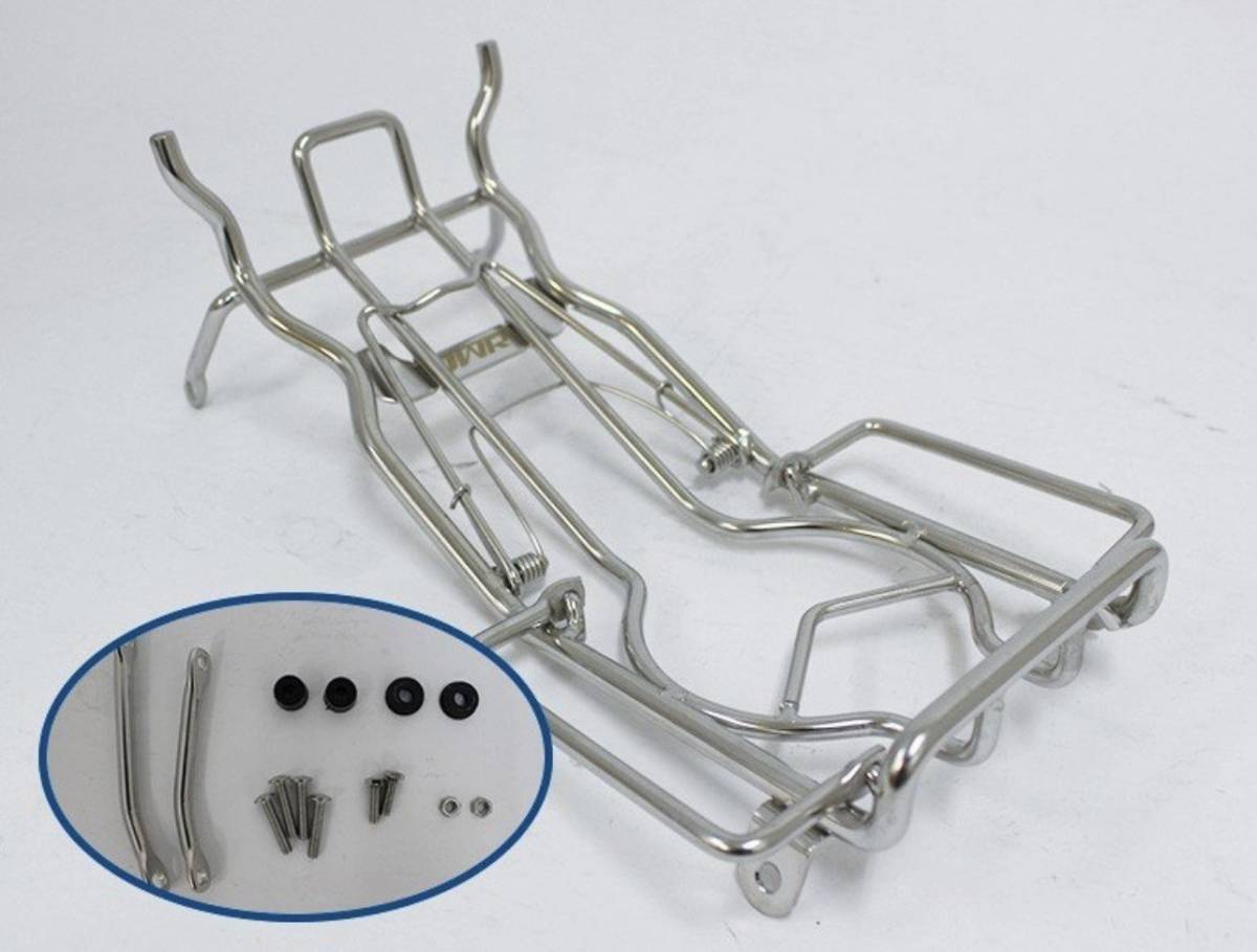 24H以内発送】 スーパーカブ C125用 センターキャリア シルバー 24H以内発送】 スーパーカブ C125用 センターキャリア シルバー