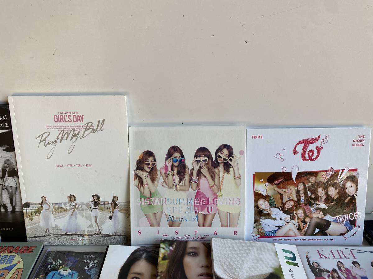 ⑫t728◆アイドルグッズ◆まとめて 韓国 韓流 K-POP CD DVD KARA/TWAICE/GIRL’S DAY/UI/RainBow/Super Girl/T-ARA 等 大量_画像3