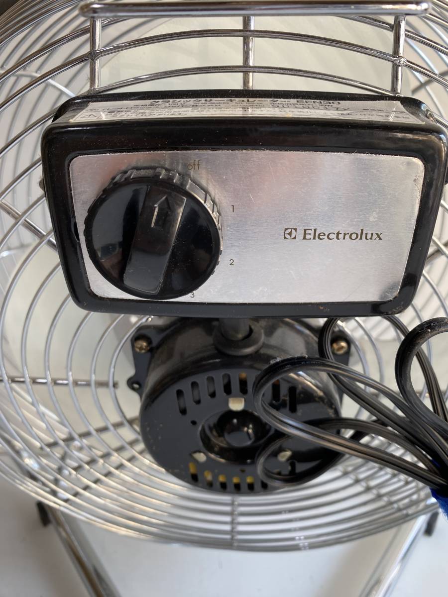 ⑤t677◆Electrolux エレクトロラックス◆クラシックサーキュレーター EFN30 冷暖房 空調 サーキュレーター 扇風機 動作品_画像6