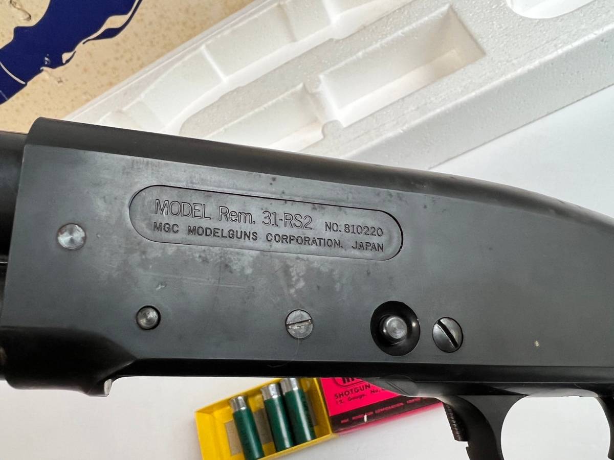 MGC レミントン Remington M31-RS2 810220 ライアットショットガン 木製フォアエンド 木製ストック JAPAN FANCY WALNUT_画像4