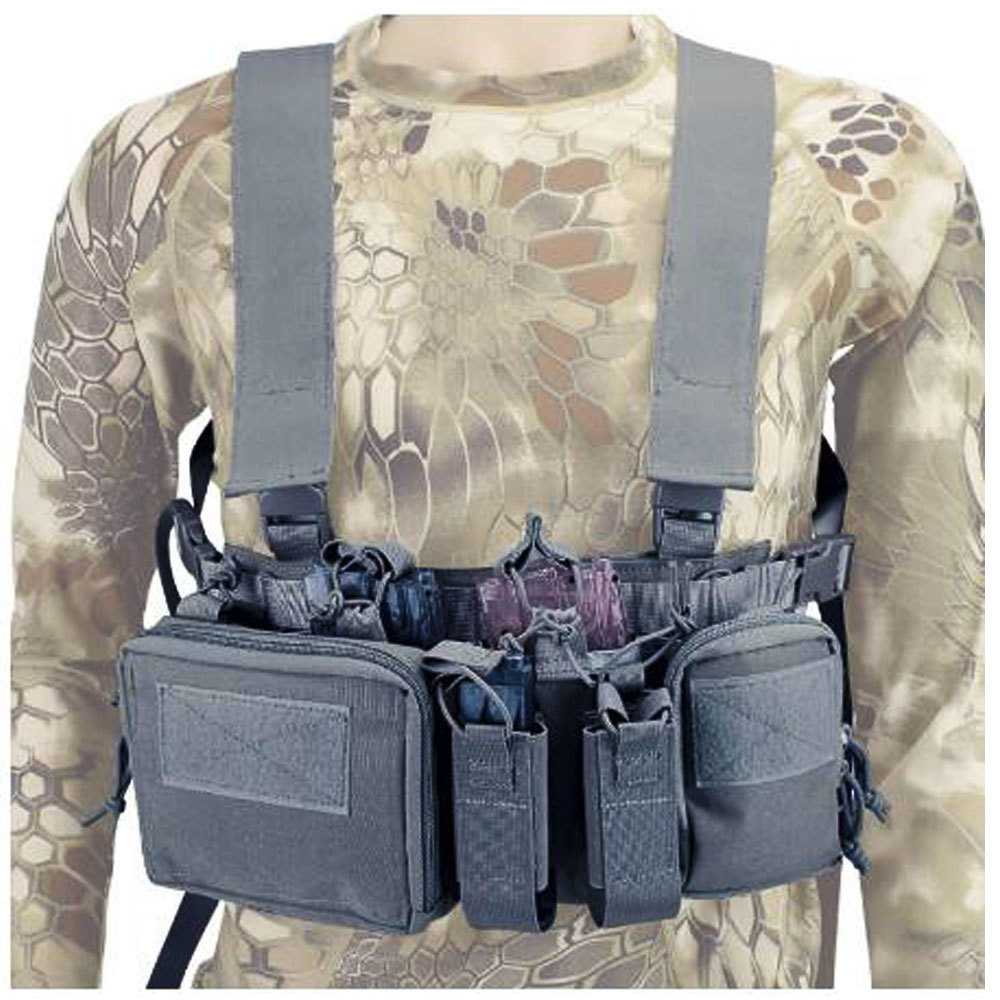  страйкбол грудь lig подсумок для магазинов Tactical Vest легкий свет вес серый KRB251