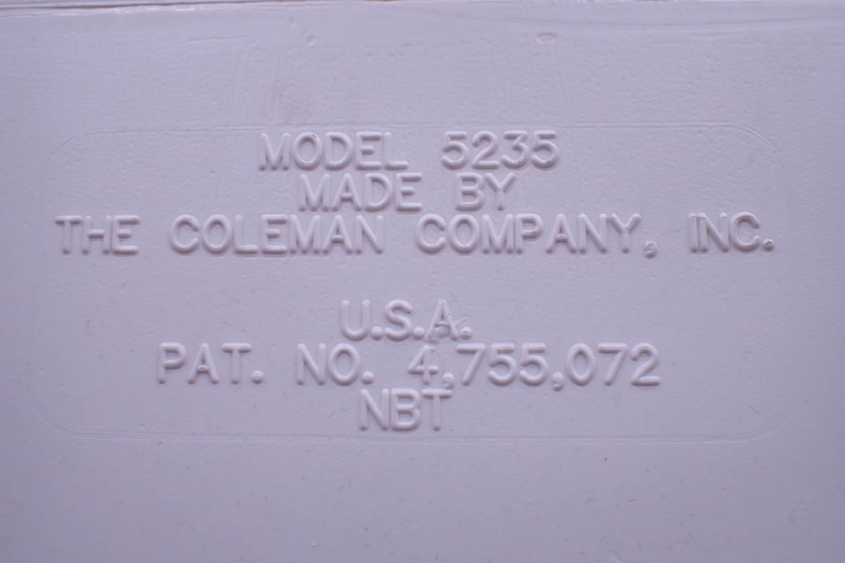 Coleman EXTREME MODEL 5235 コールマン クーラーボックス エクストリーム ホワイトカラー Z11089_画像10