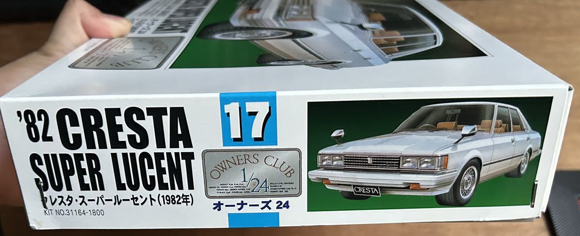 1/24 オーナーズ　24 トヨタ クレスタ 1982 スーパールーセント toyota cresta super lucent 31164_画像2
