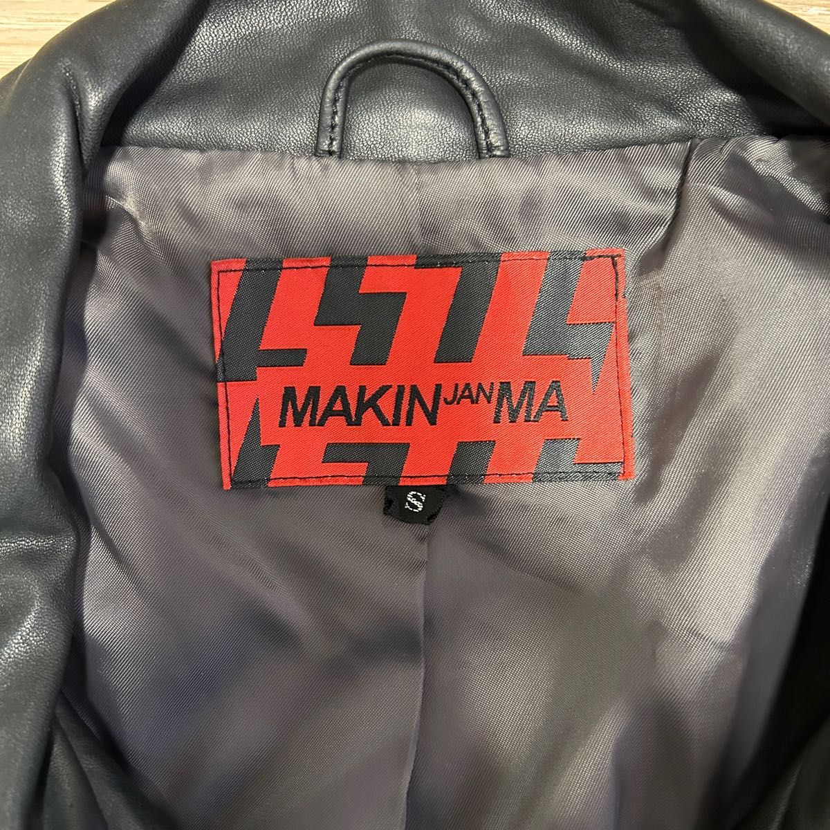 マーキンヤンマ MAKIN JAN MA スタッズ ライダースジャケット マーキンヤンマ MAKIN JAN MA スタッズ ライダースジャケット