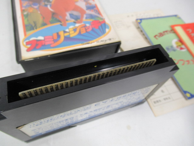 ゲームソフト/FC/ファミリージョッキー/箱付き/レトロ/現状渡し/ジャンク扱い/中古品/KN6340/_画像5