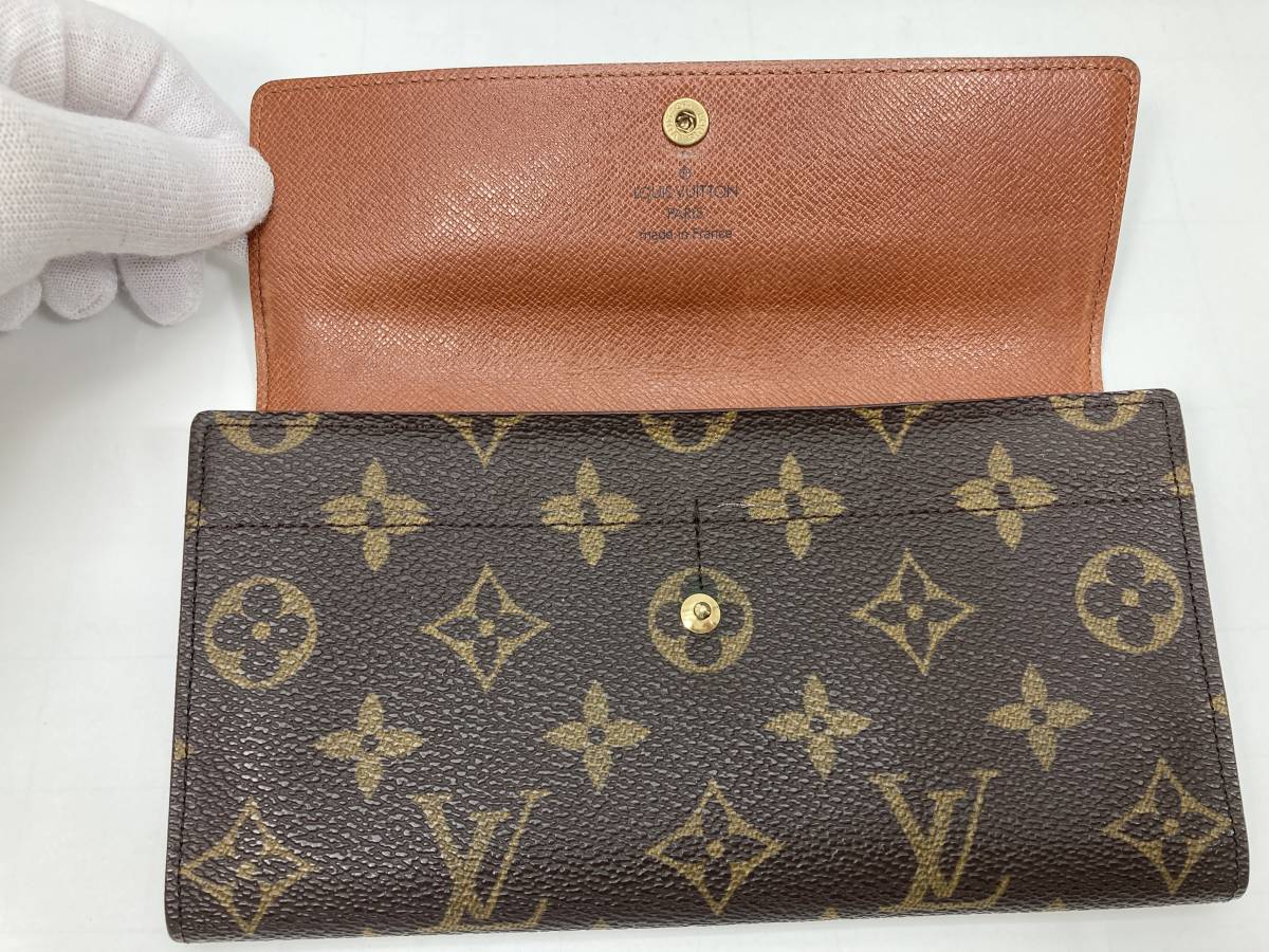 LOUIS VUITTON　ルイヴィトン　モノグラム　ポルト モネ クレディ　M61725_画像4