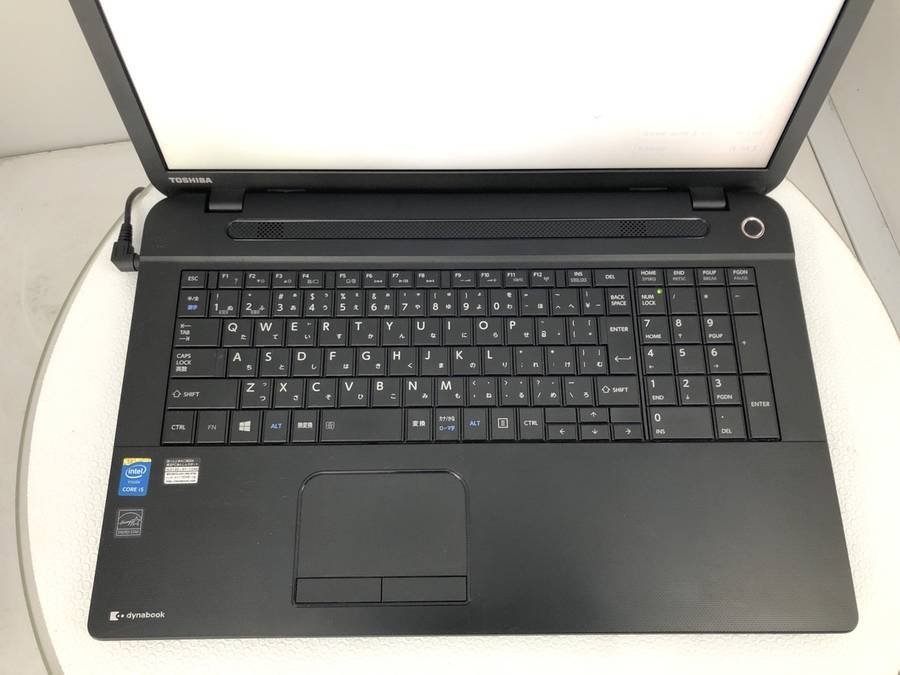 TOSHIBA PT57MABDU82AD7Y Satellite T57/45M　Core i5 4210U 1.70GHz 8GB 750GB■現状品_画像4