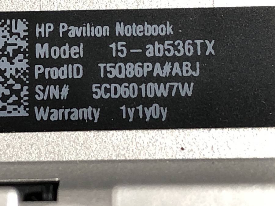 hp 15-ab536TX Pavilion　Core i7 6500U 2.50GHz 8GB 1000GB■現状品_画像5