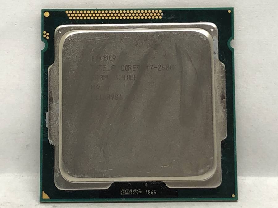 intel SR00C CORE i7-2600K 3.40GHz CPU■現状品_画像1