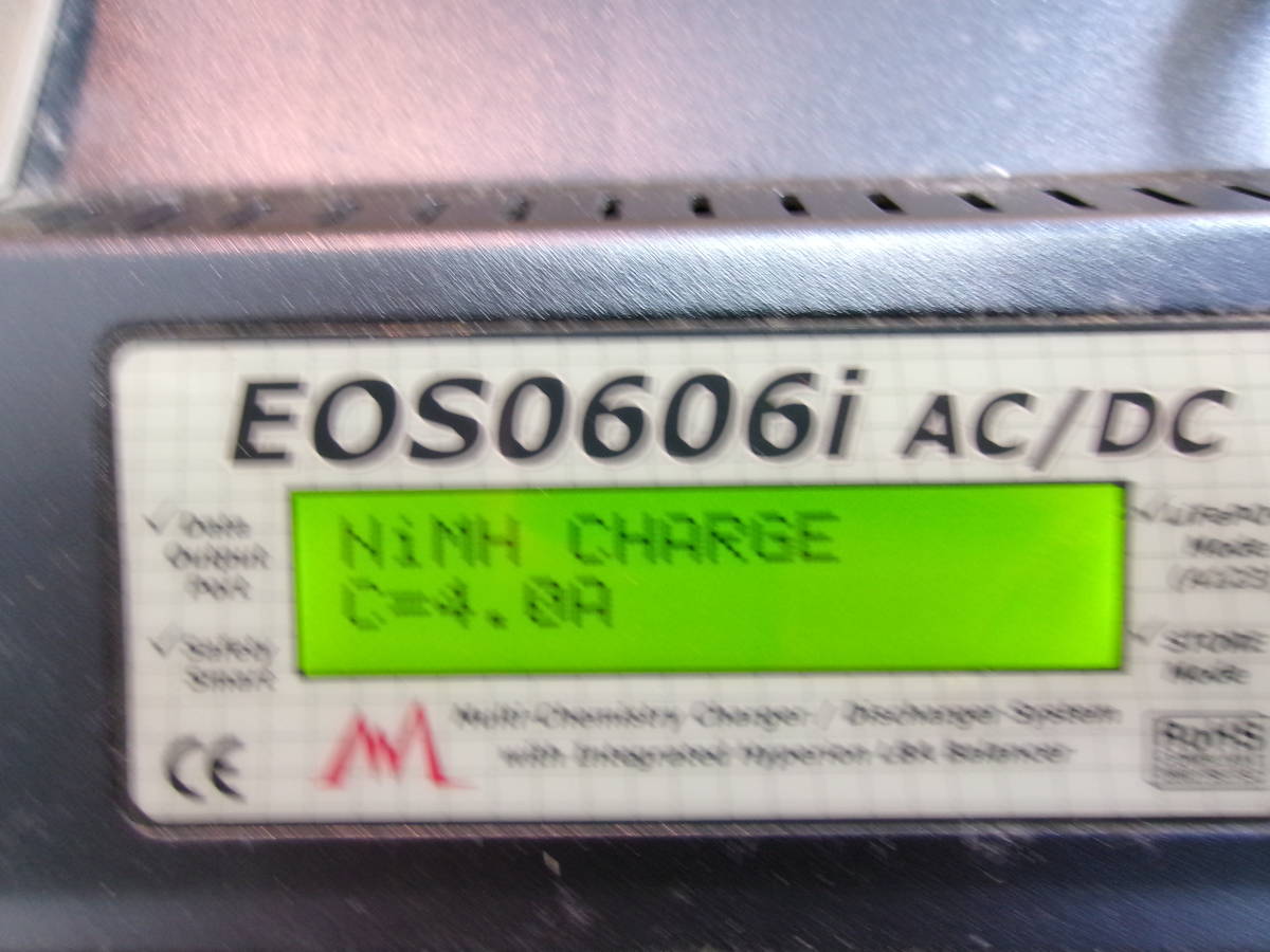 (S-3174)HYPERION 充電器 EOS0606i AC/DC 通電確認のみ 現状品_画像6