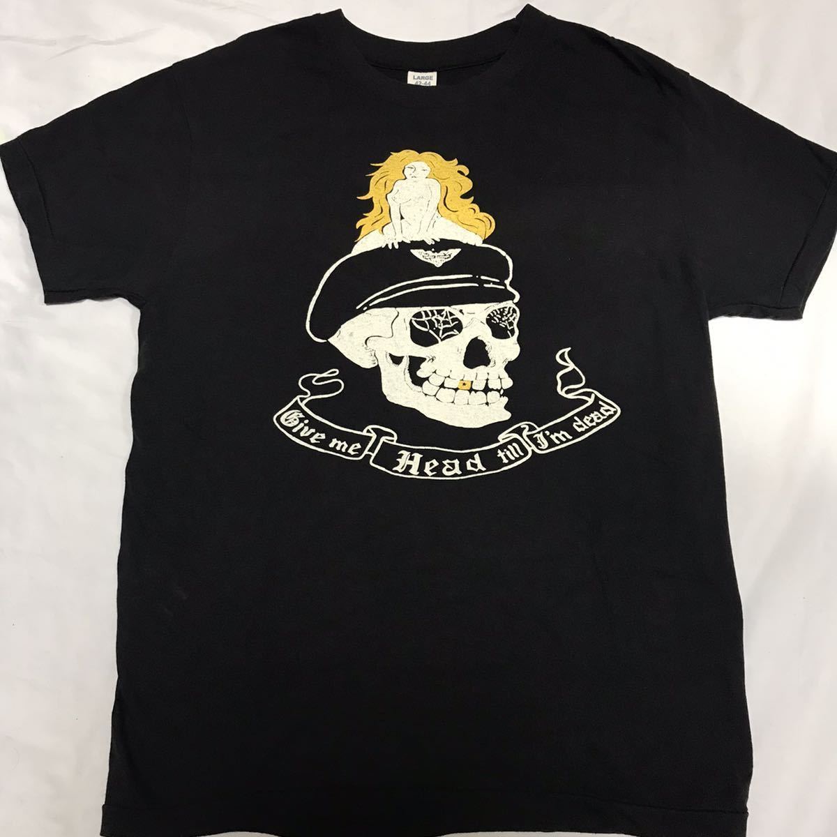 【レア】80's Harley Davidson Tシャツ　ヴィンテージ　Lサイズ　ハーレー　ダビッドソン_画像1