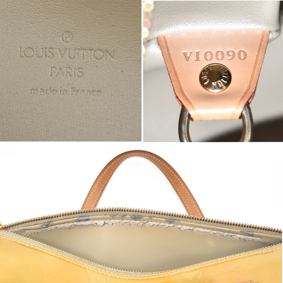 1円 ◇ 美品 ルイヴィトン LOUIS VUITTON ショルダーバッグ ベッドフォード M91329 ヴェルニ パテント×レザー◇Csp_画像9