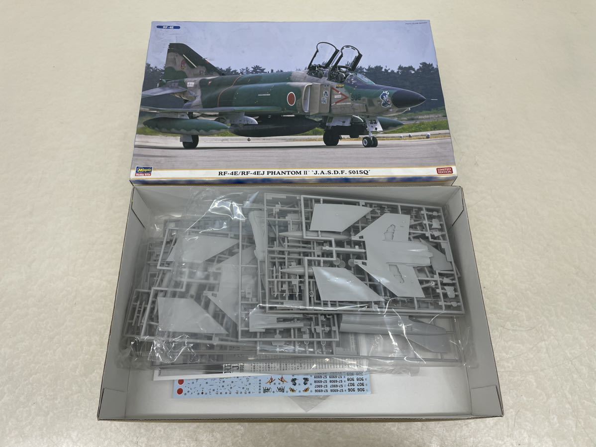 【未組立】ハセガワ 1/72 RF-4E/RF-4EJ ファントムII 航空自衛隊 第501飛行隊 2機セット PHANTOM Ⅱ J.A.S.D.F.501SQ 02075 プラモデル_画像2