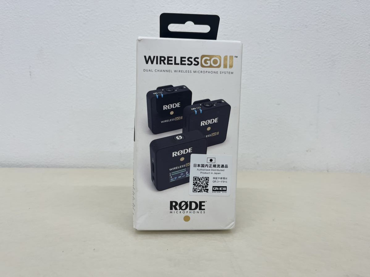 【未開封】RODE Wireless GO Ⅱ ロード ワイヤレス ゴー2 ワイヤレスマイクシステム マイクレシーバー 国内正規流通品 _画像1