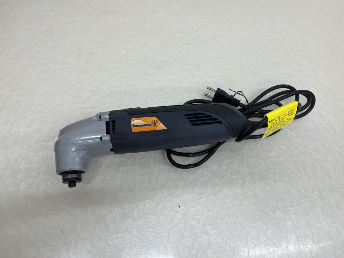 【動作品】Renovator リノベーター マルチツールキット WT02234 付属品 やすり 研磨 万能工具 電動工具 100V ショップジャパン _画像3