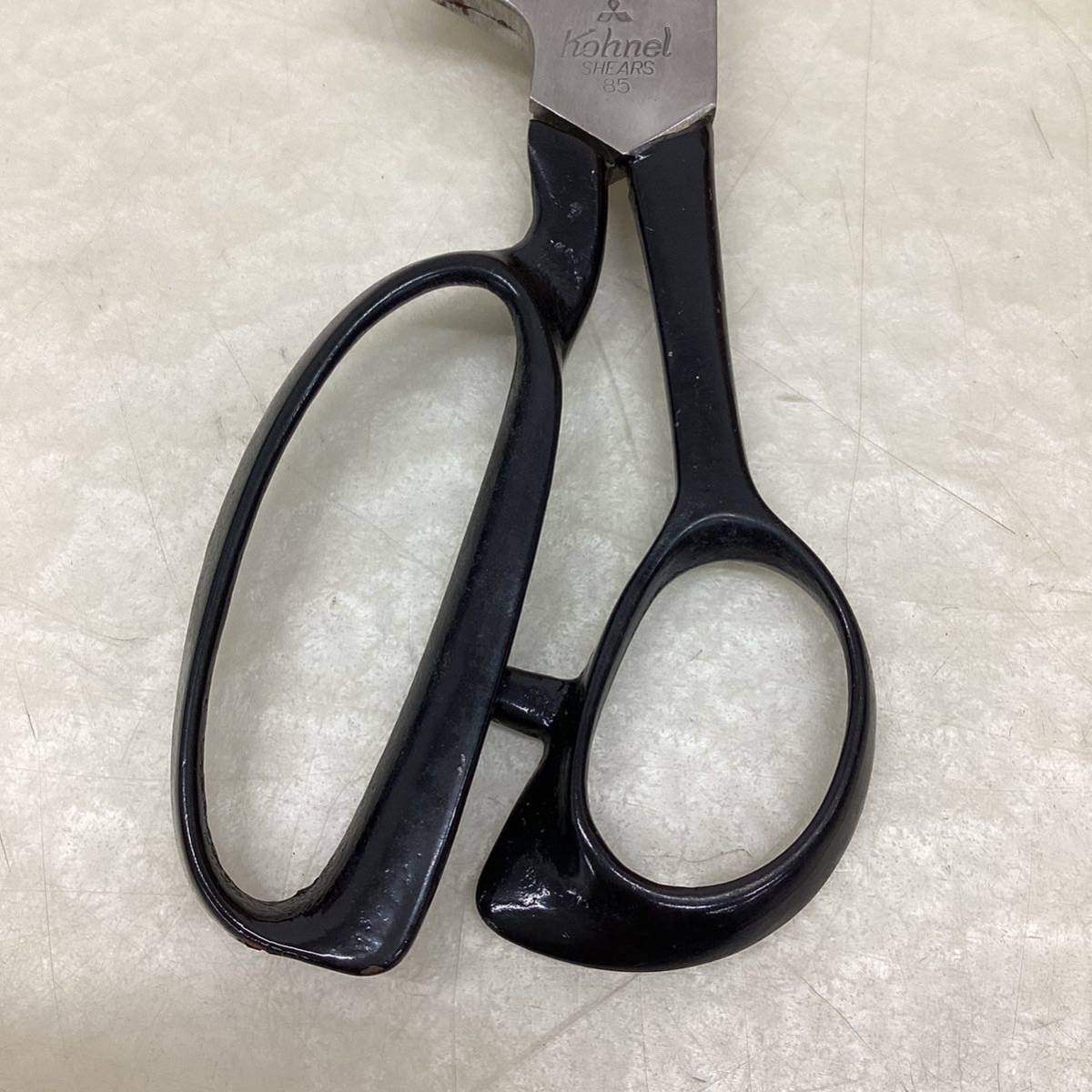 ＊Kohnel コーネル SHEARS 85 ジャノメ 裁ちばさみ シザー 裁縫道具 ハサミ 鋏 レトロ アンティーク 家庭 手芸_画像3