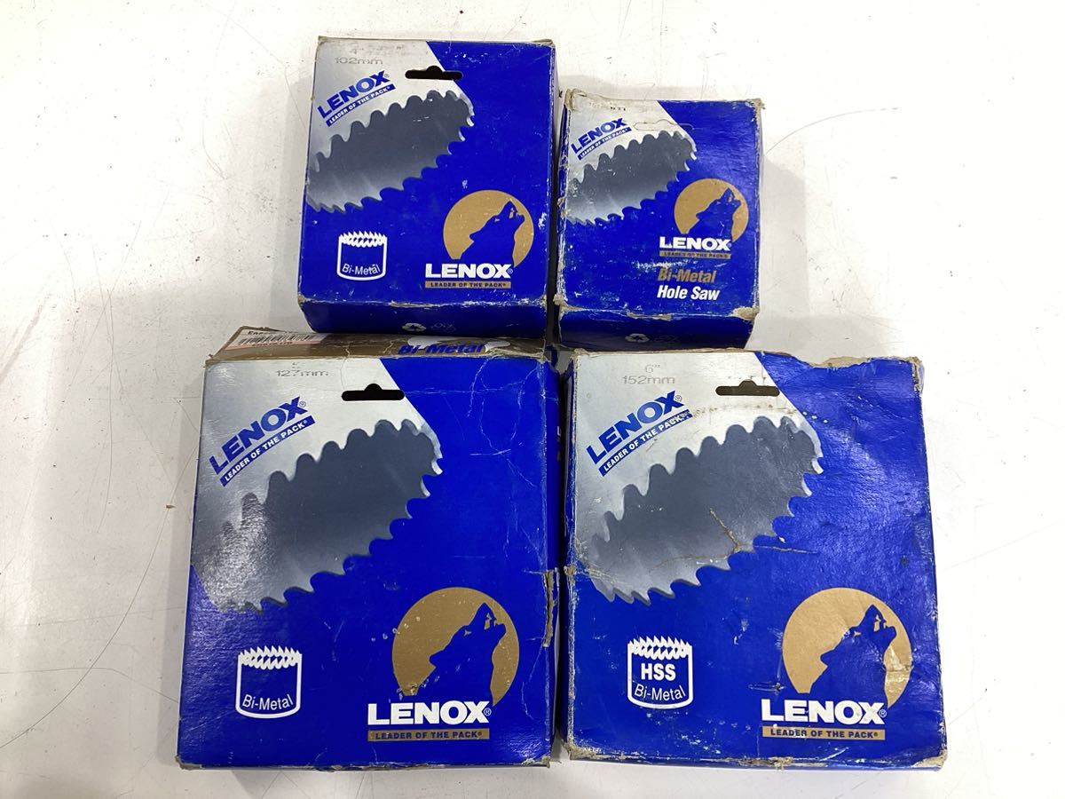 ＊ESCO エスコ LENOX レノックス ホールソーセット EA823L 83mm 102mm 127mm 152mm 4個セット Bi-Metal ビーメタル_画像8