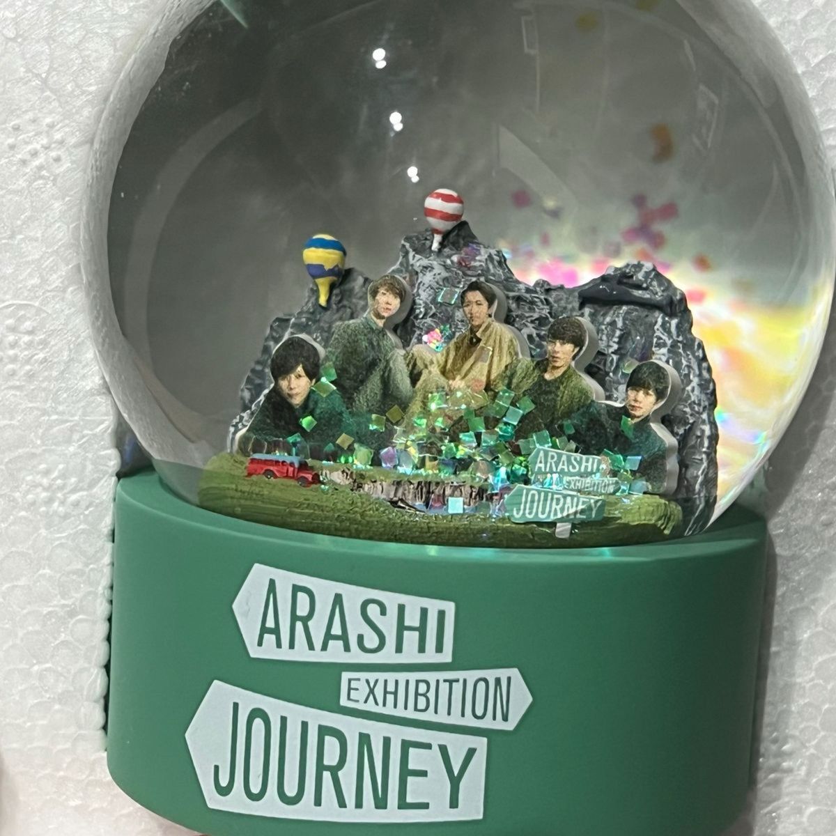 【新品】ARASHI EXHIBITON JOURNEY 嵐を旅する展示会　グッズ　スノードーム 
