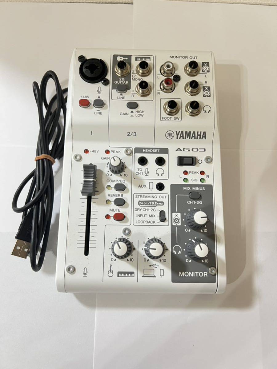 YAMAHA AG03MK2 ミキサー ヤマハ (ミキサー)|売買されたオークション